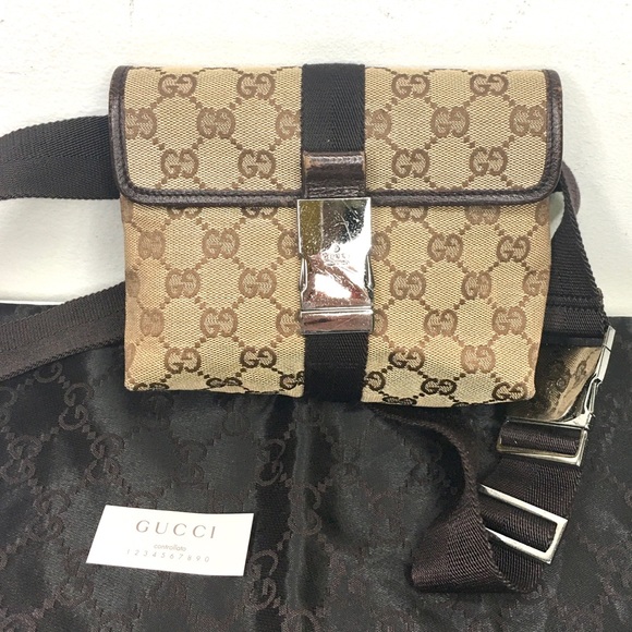 gucci waist bag authentic